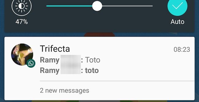 How to Read WhatsApp Messages in Notification Bar