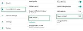 Disable Home & Back Button Vibration on Android