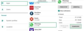 Disable WhatsApp on Android