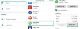 Disable WhatsApp on Android